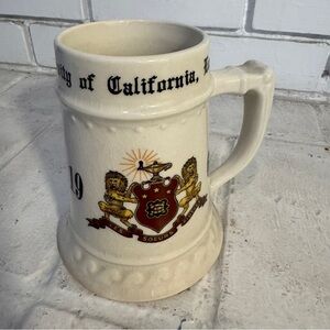 Vintage UCLA college mug 1960 with “Andy” on the back